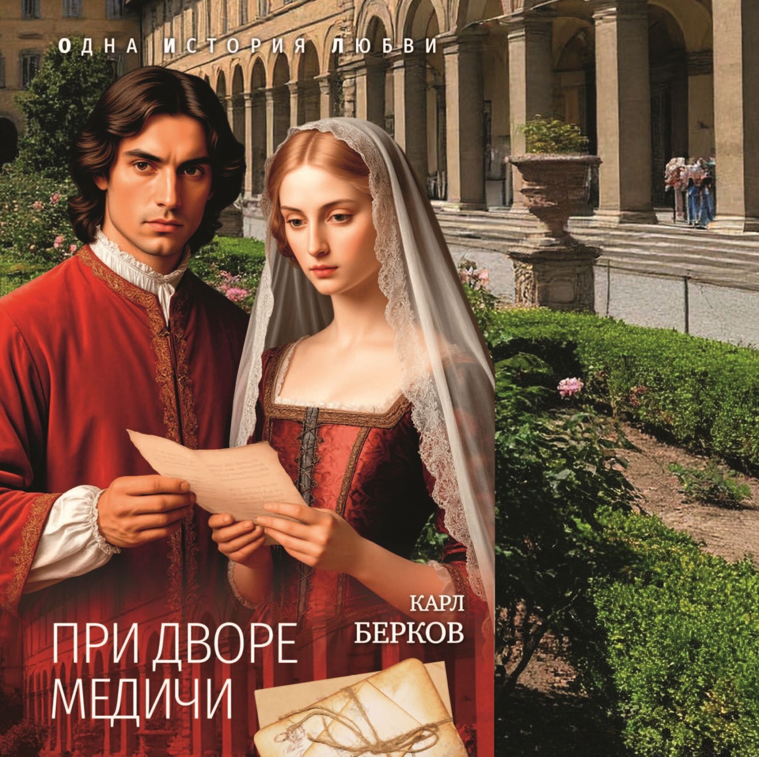 Обложка книги «При дворе Медичи»
