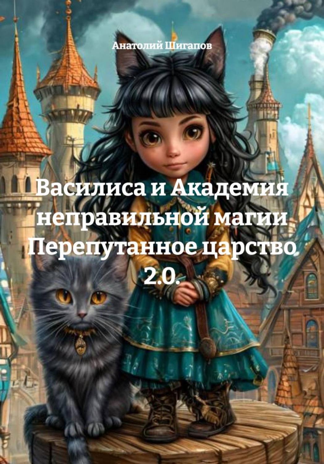 Обложка книги «Василиса и Академия неправильной магии. Перепутанное царство 2.0»