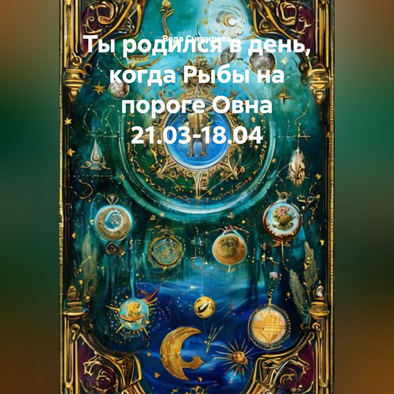 Обложка книги «Ты родился в день, когда-Рыбы на пороге Овна 21.03-18.04»