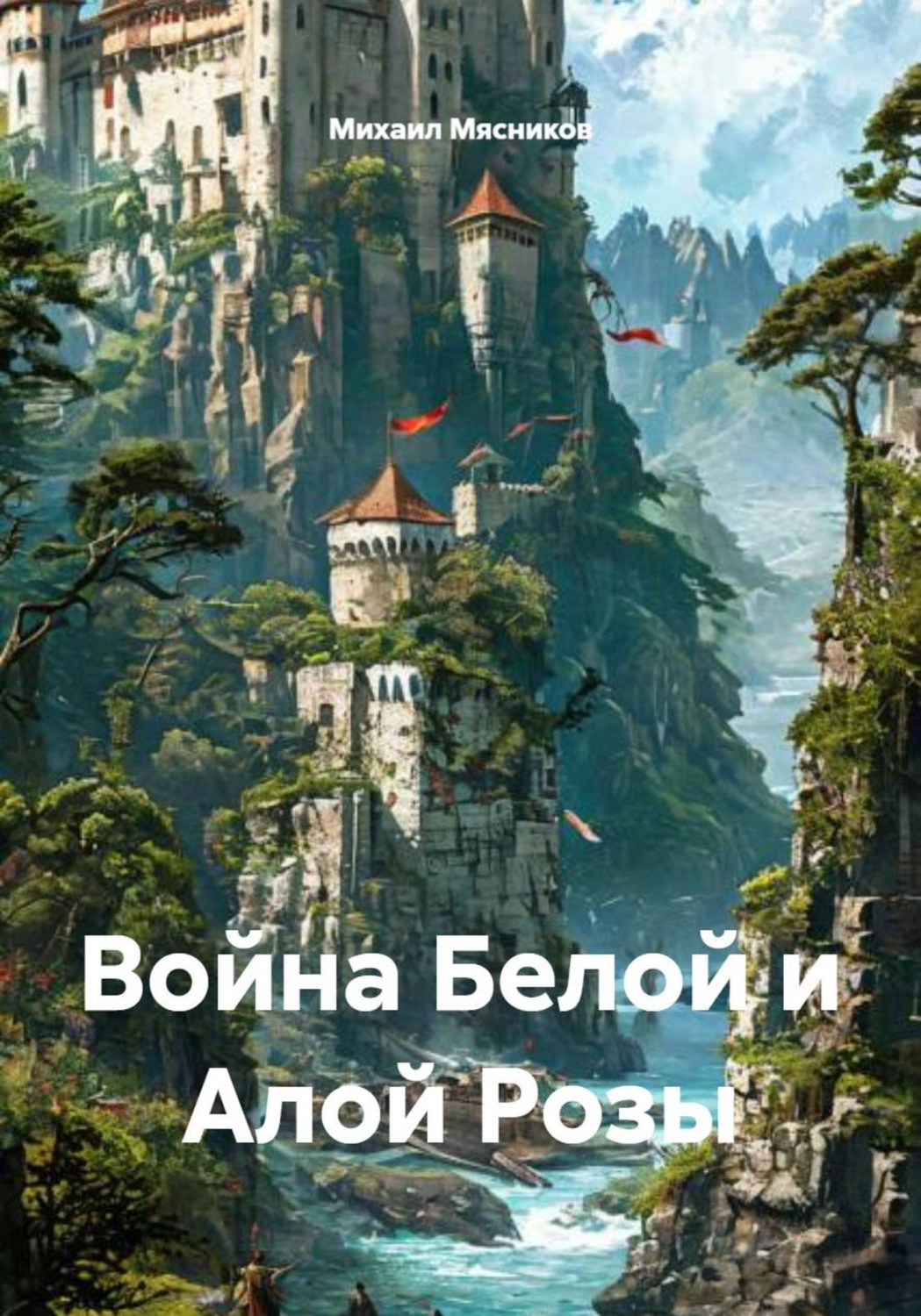 Обложка книги «Война Белой и Алой Розы»
