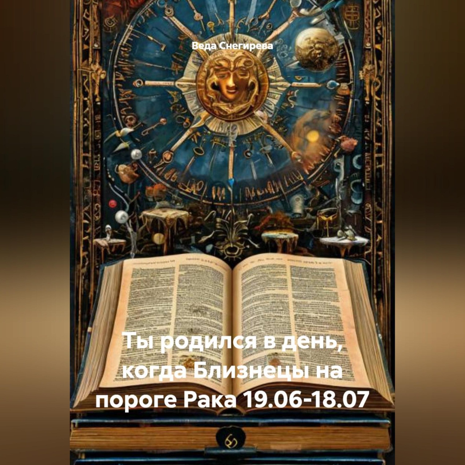 Обложка книги «Ты родился в день, когда-Близнецы на пороге Рака 19.06-18.07»