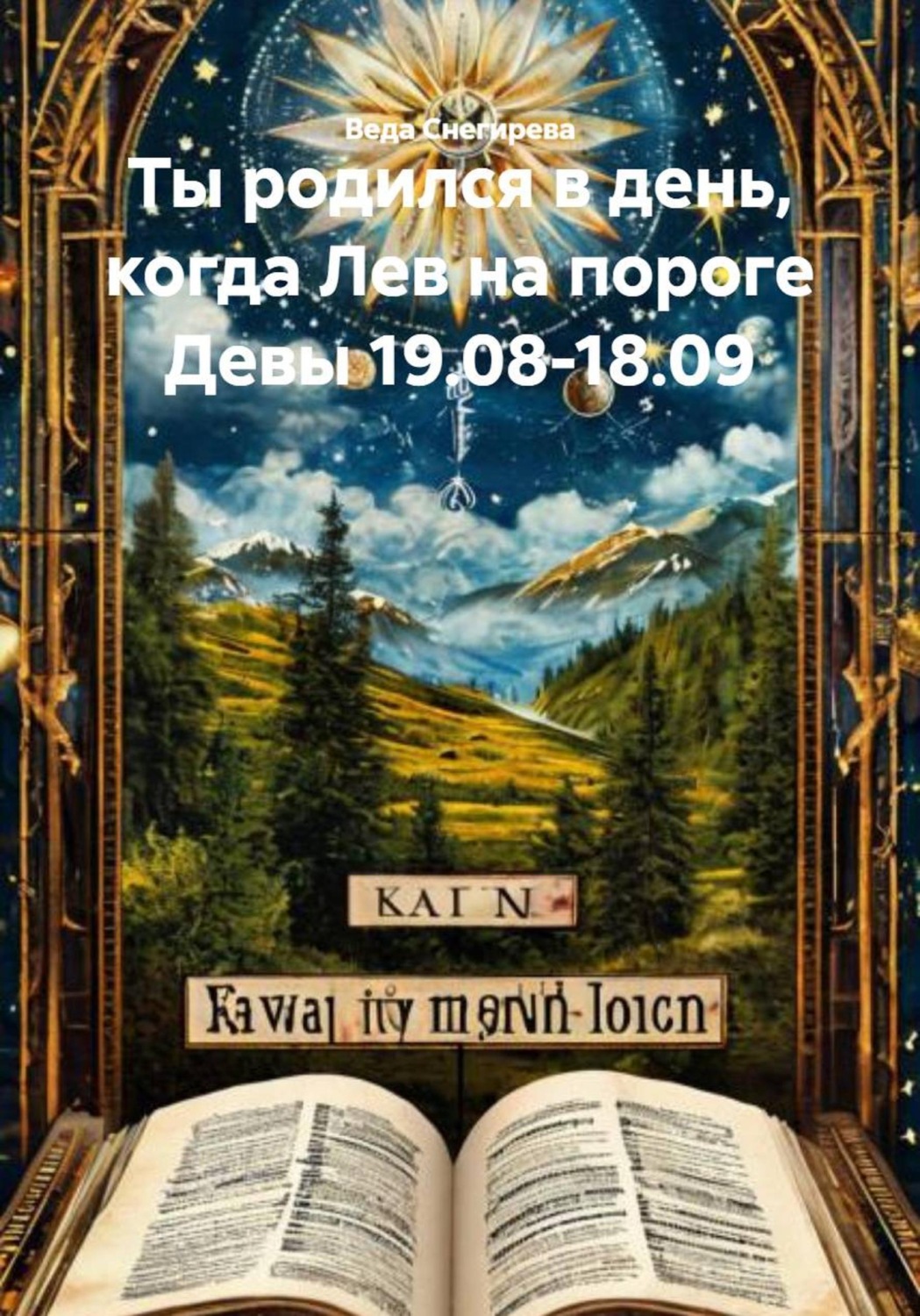 Обложка книги «Ты родился в день, когда Лев на пороге Девы 19.08-18.09»