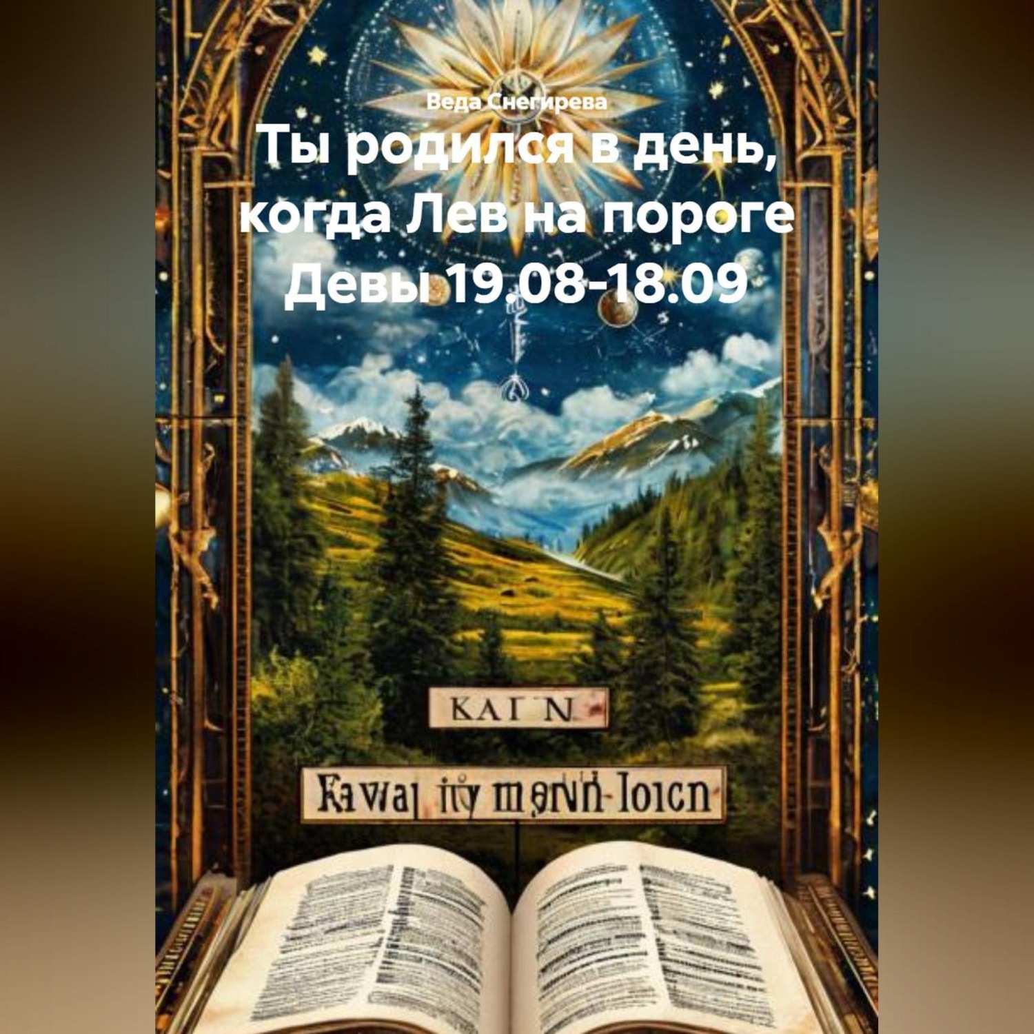 Обложка книги «Ты родился в день, когда-Лев на пороге Девы 19.08-18.09»