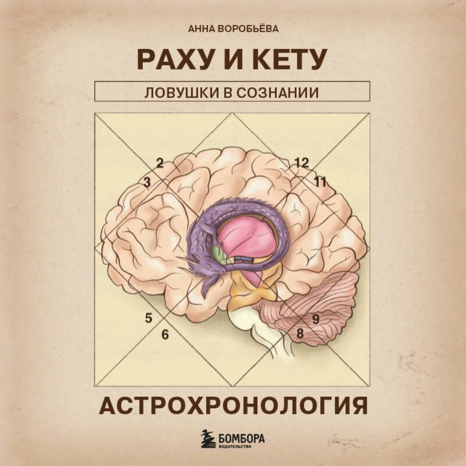 Обложка книги «Астрохронология. Раху и Кету: ловушки в сознании»