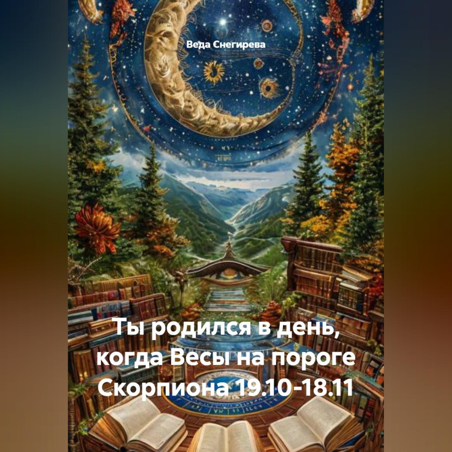 Обложка книги «Ты родился в день, когда-Весы на пороге Скорпиона 19.10-18.11»