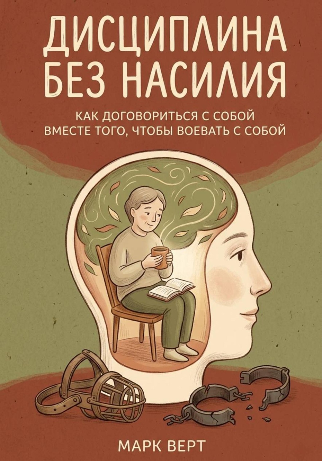 Обложка книги «Дисциплина без насилия: Как договориться с собой вместо того, чтобы воевать с собой»