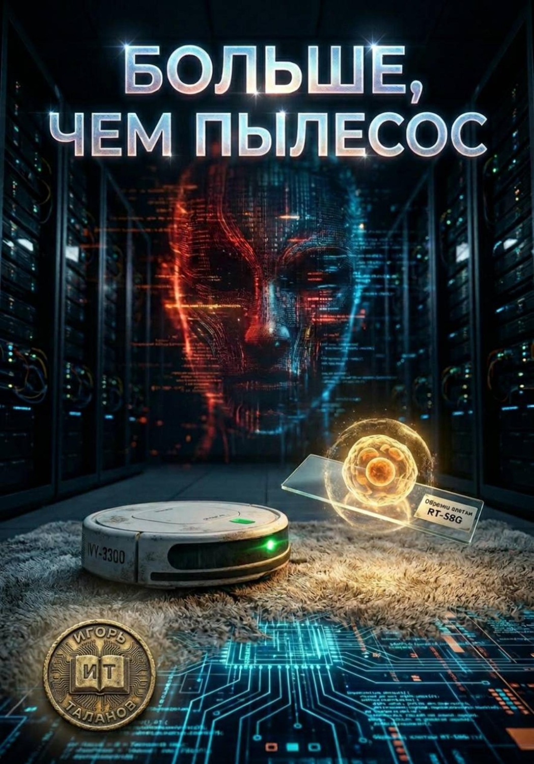 Обложка книги «Больше, чем пылесос»