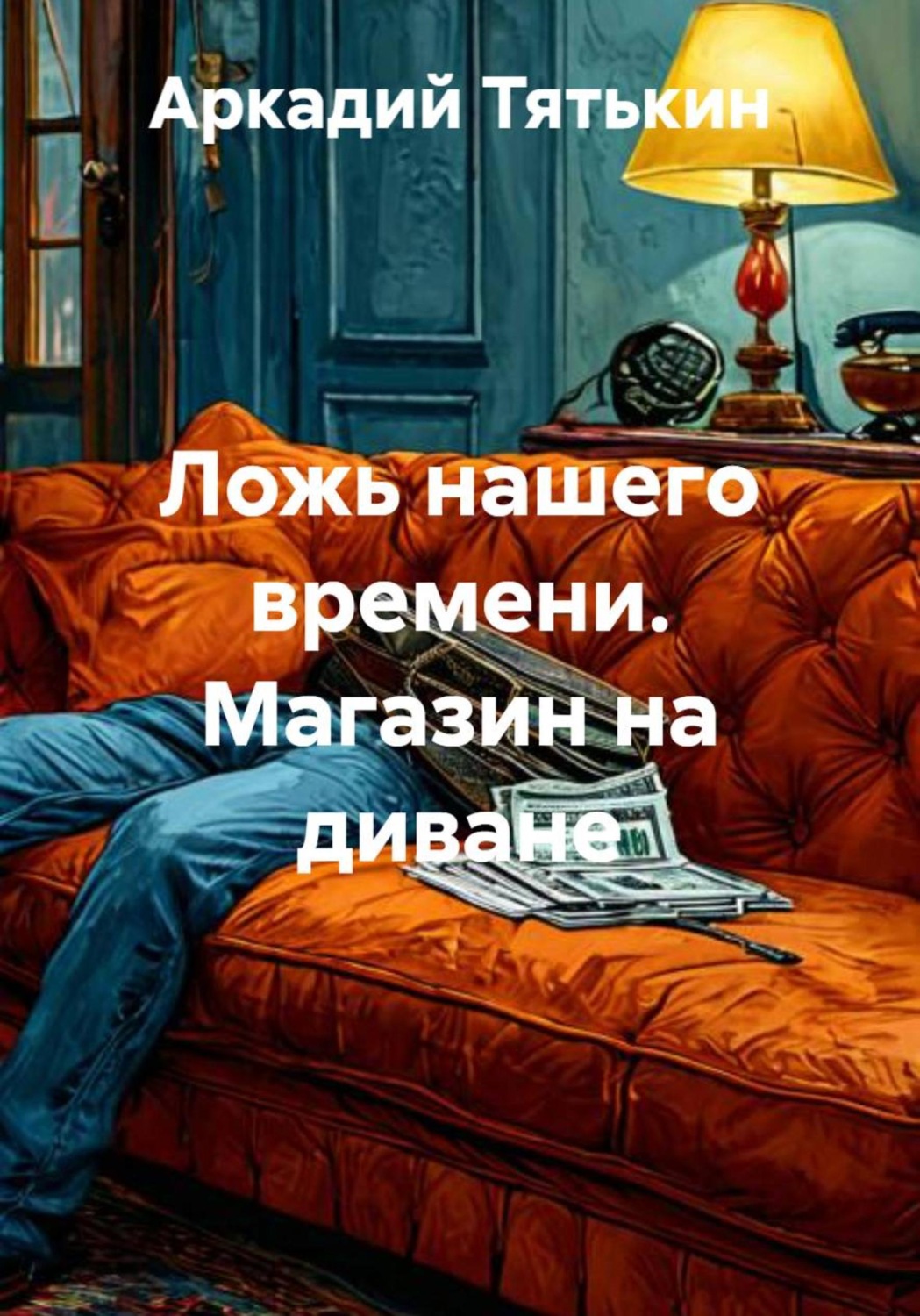 Обложка книги «Ложь нашего времени. Магазин на диване»