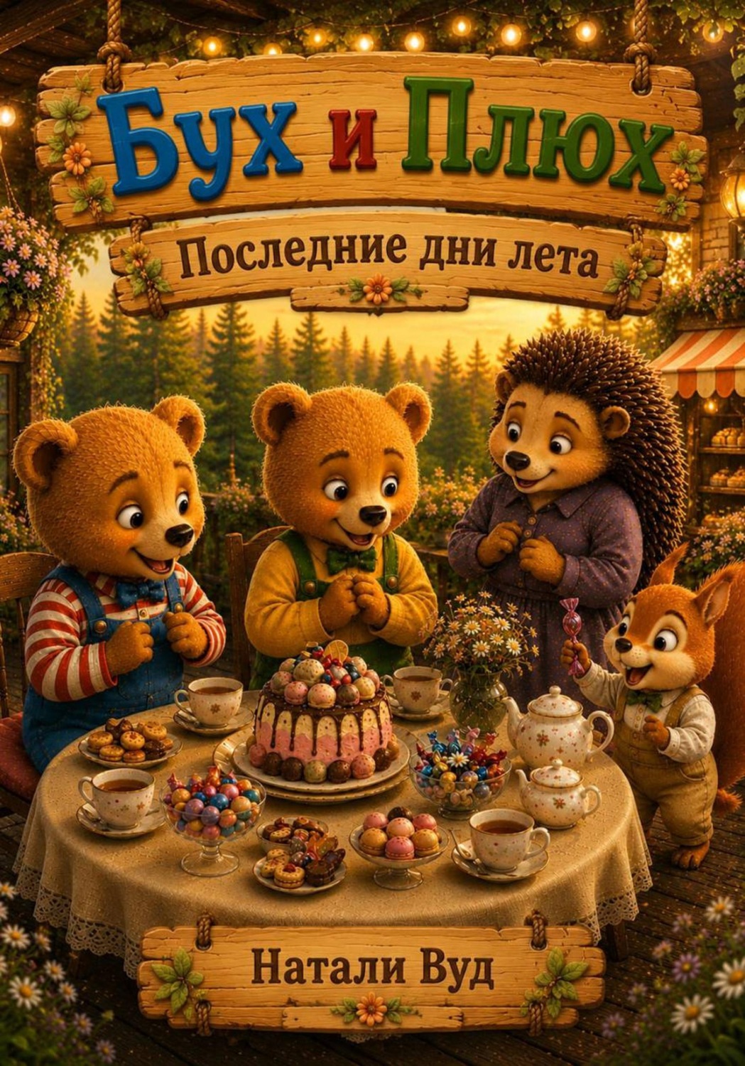 Обложка книги «Бух и Плюх. Последние дни лета»