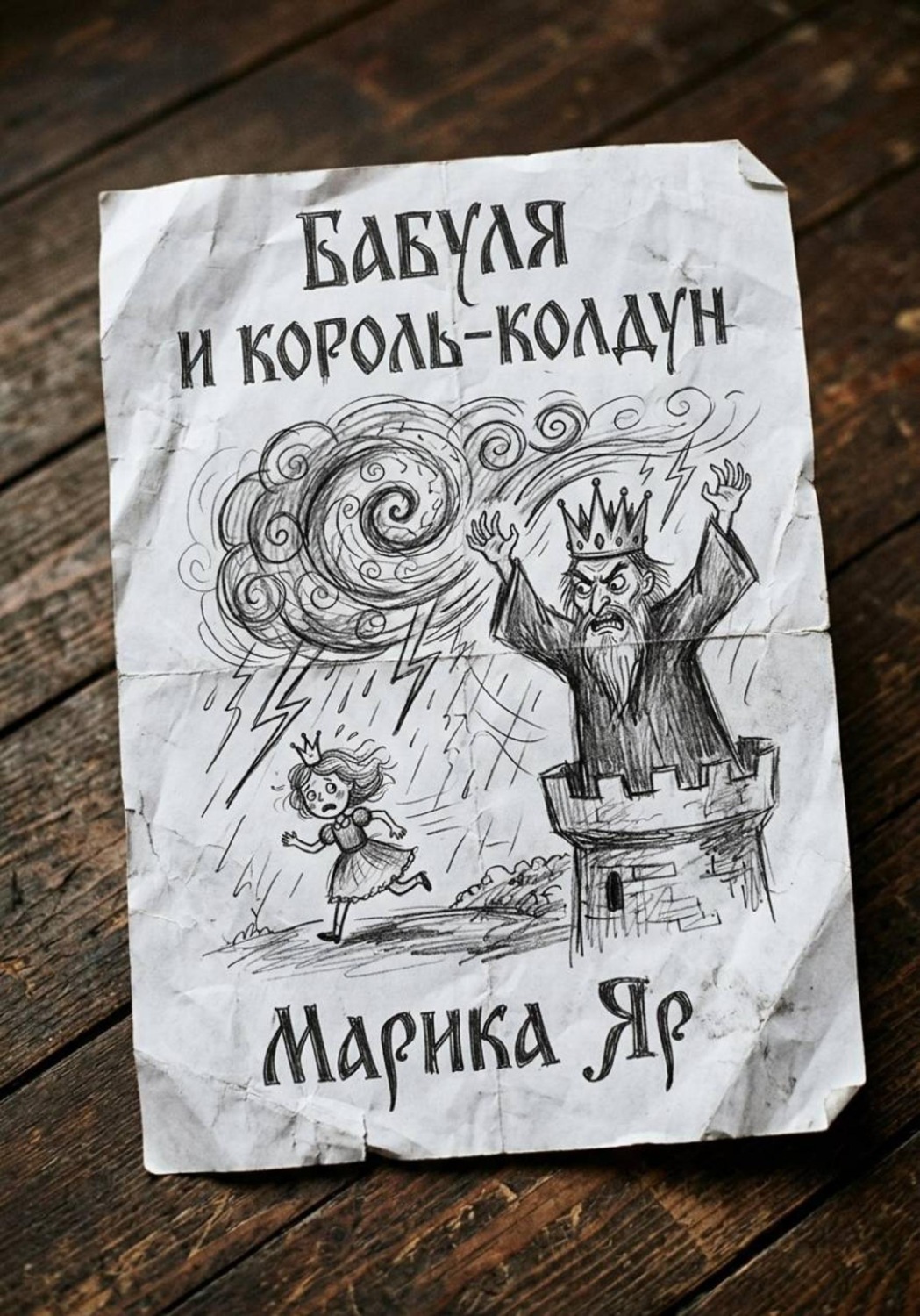 Обложка книги «Бабуля и король-колдун»