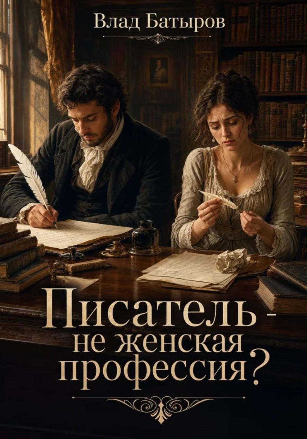 Обложка книги «Писатель - не женская профессия?»