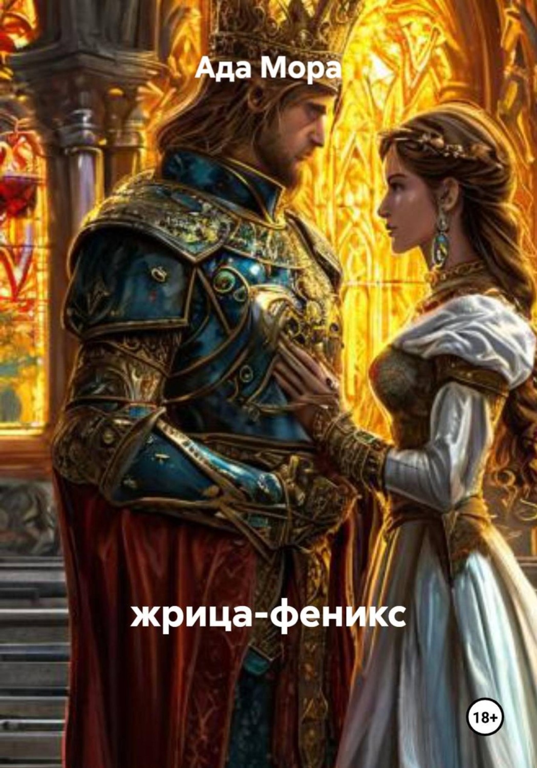 Обложка книги «жрица-феникс»