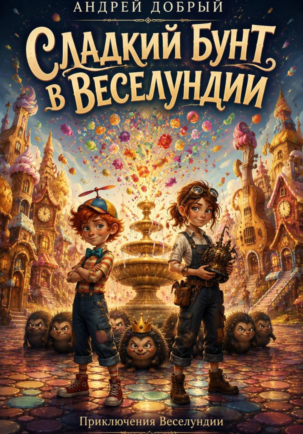 Обложка книги «Сладкий Бунт в Веселундии»