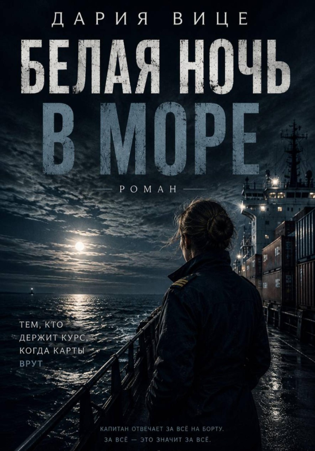 Обложка книги «Белая ночь в море»