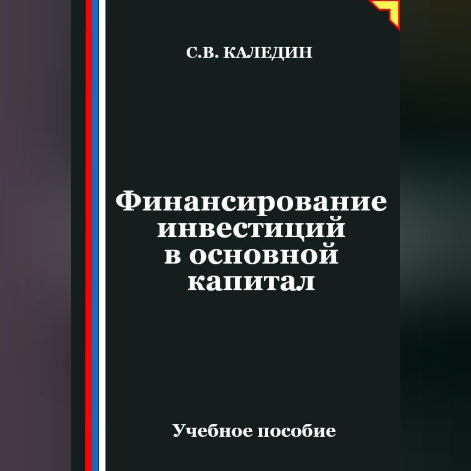 Обложка книги «Финансирование инвестиций в основной капитал»