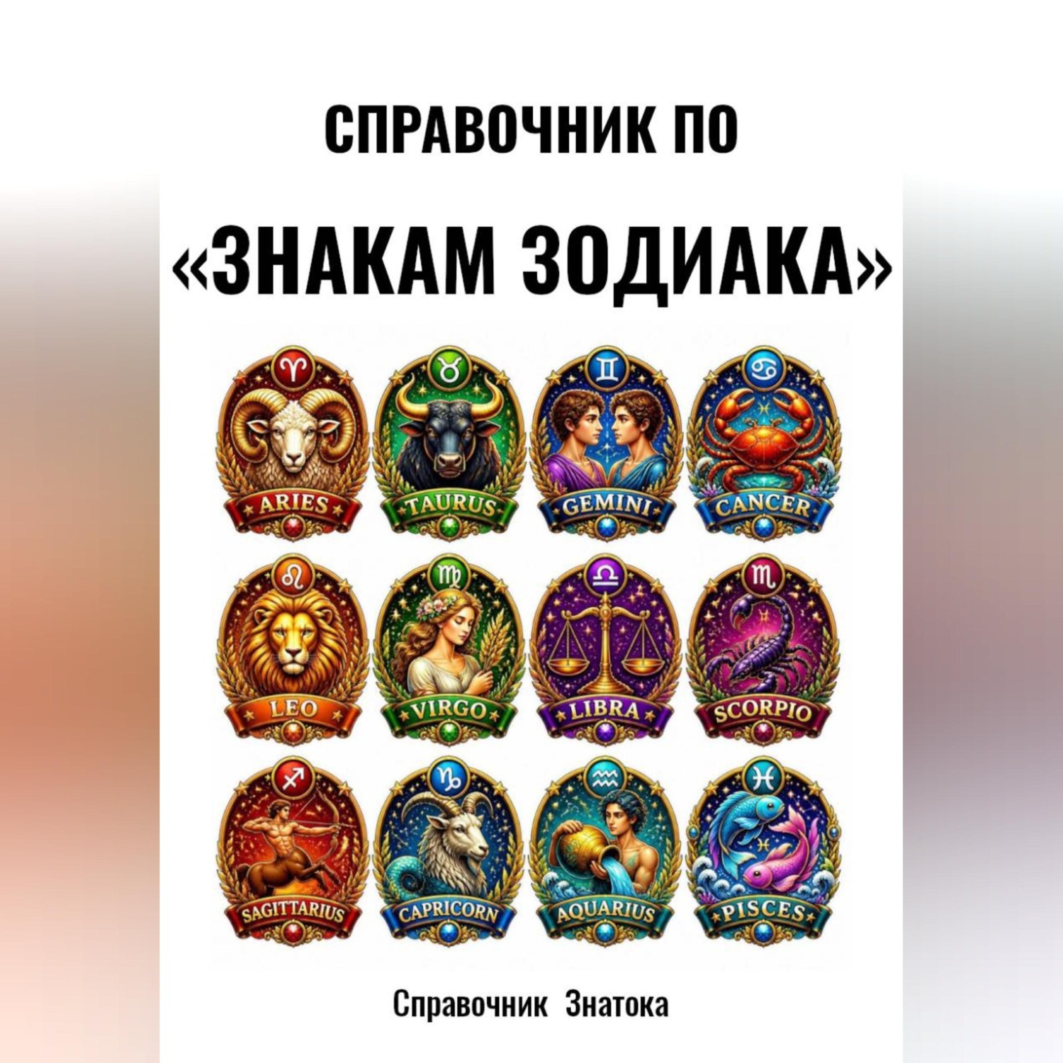 Обложка книги «Справочник по «Знакам зодиака»»