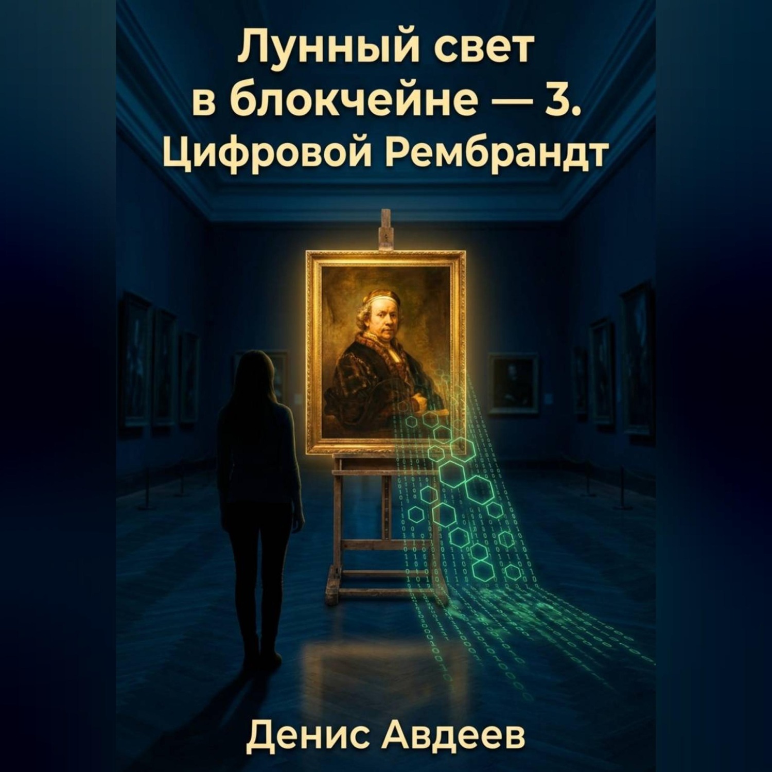 Обложка книги «Лунный свет в блокчейне — 3. Цифровой Рембрандт»