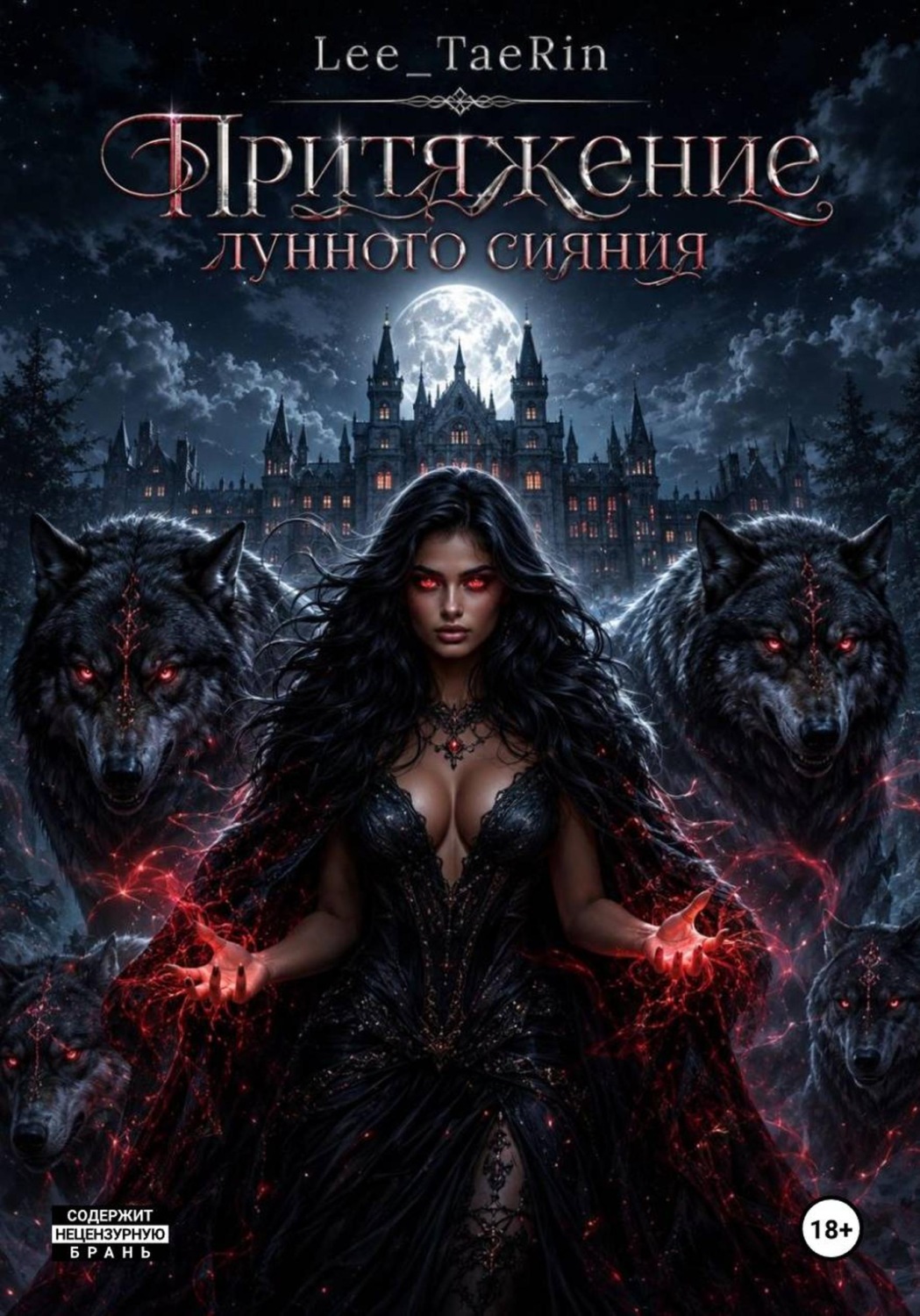 Обложка книги «Притяжение лунного сияния»