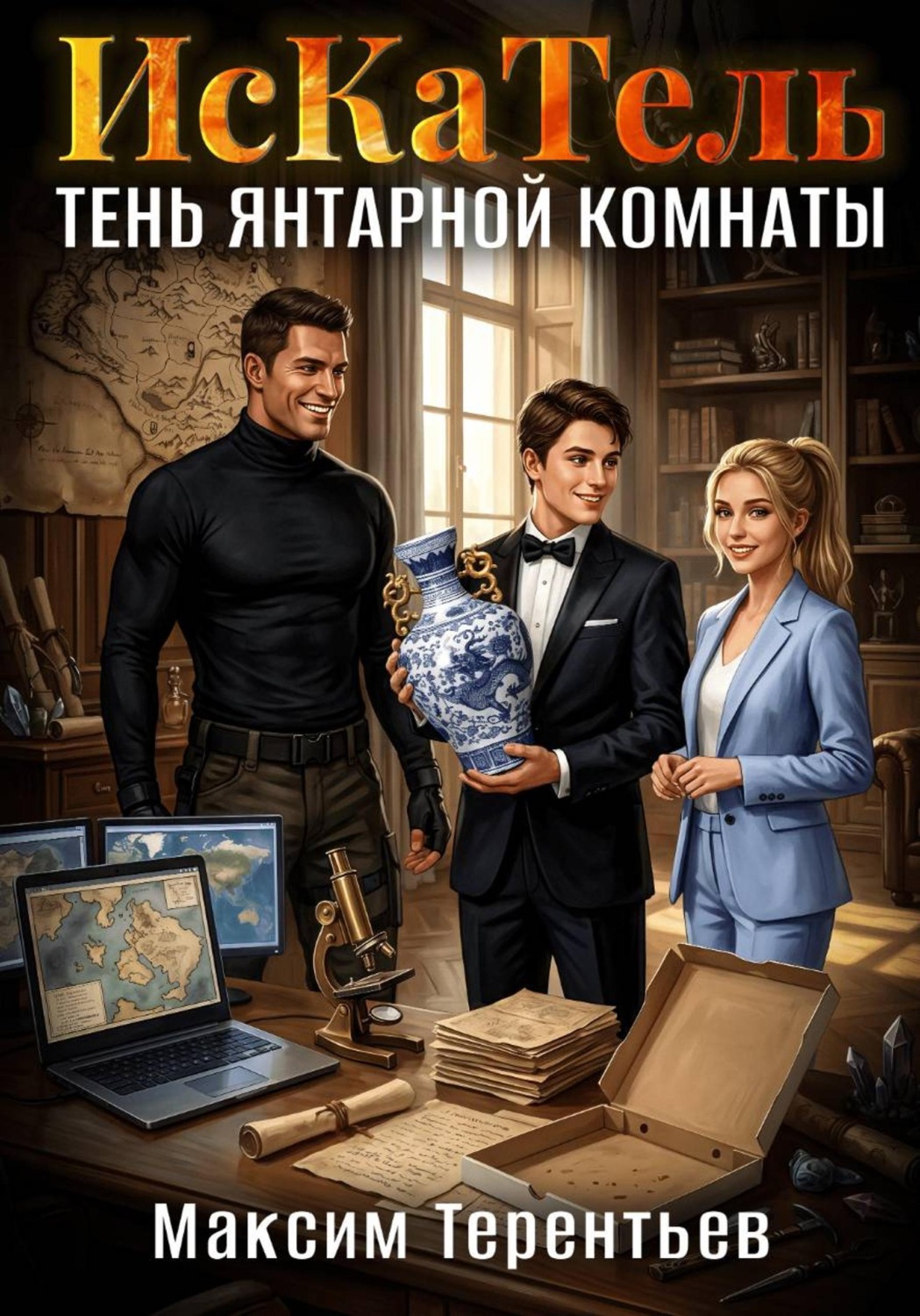 Обложка книги «ИсКаТель. Тень Янтарной комнаты»