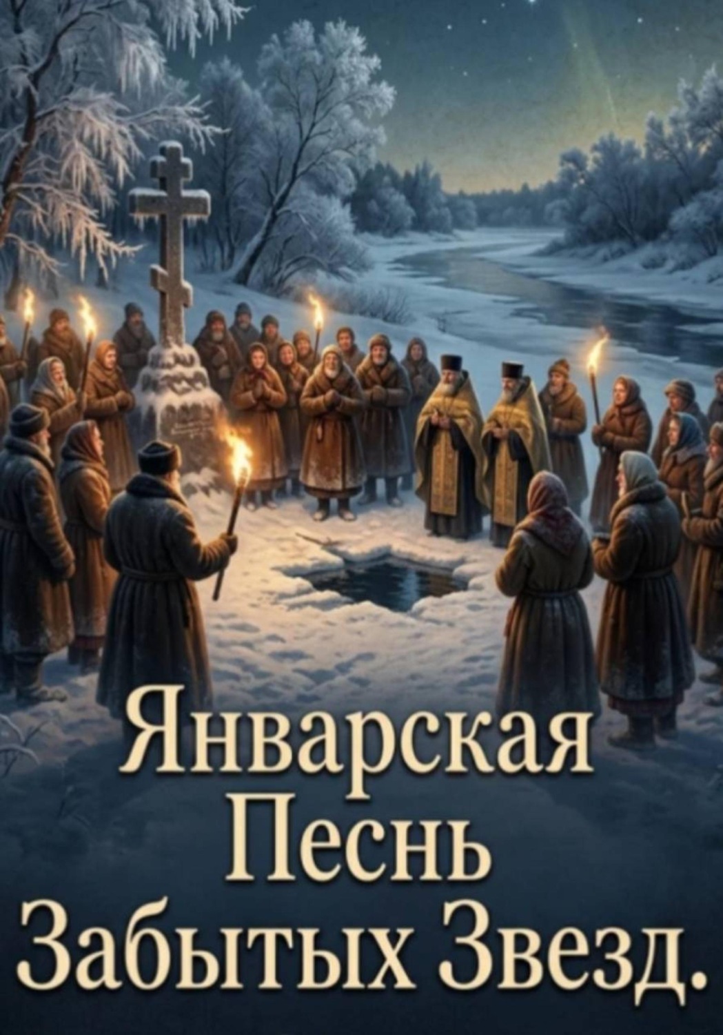 Обложка книги «Январская песнь забытых звёзд»