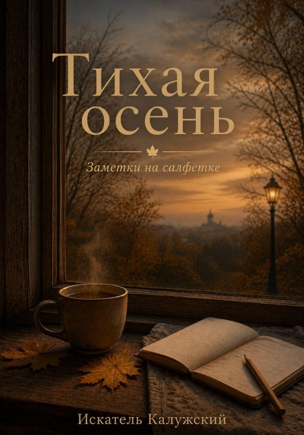 Обложка книги «Тихая осень. Заметки на салфетке»