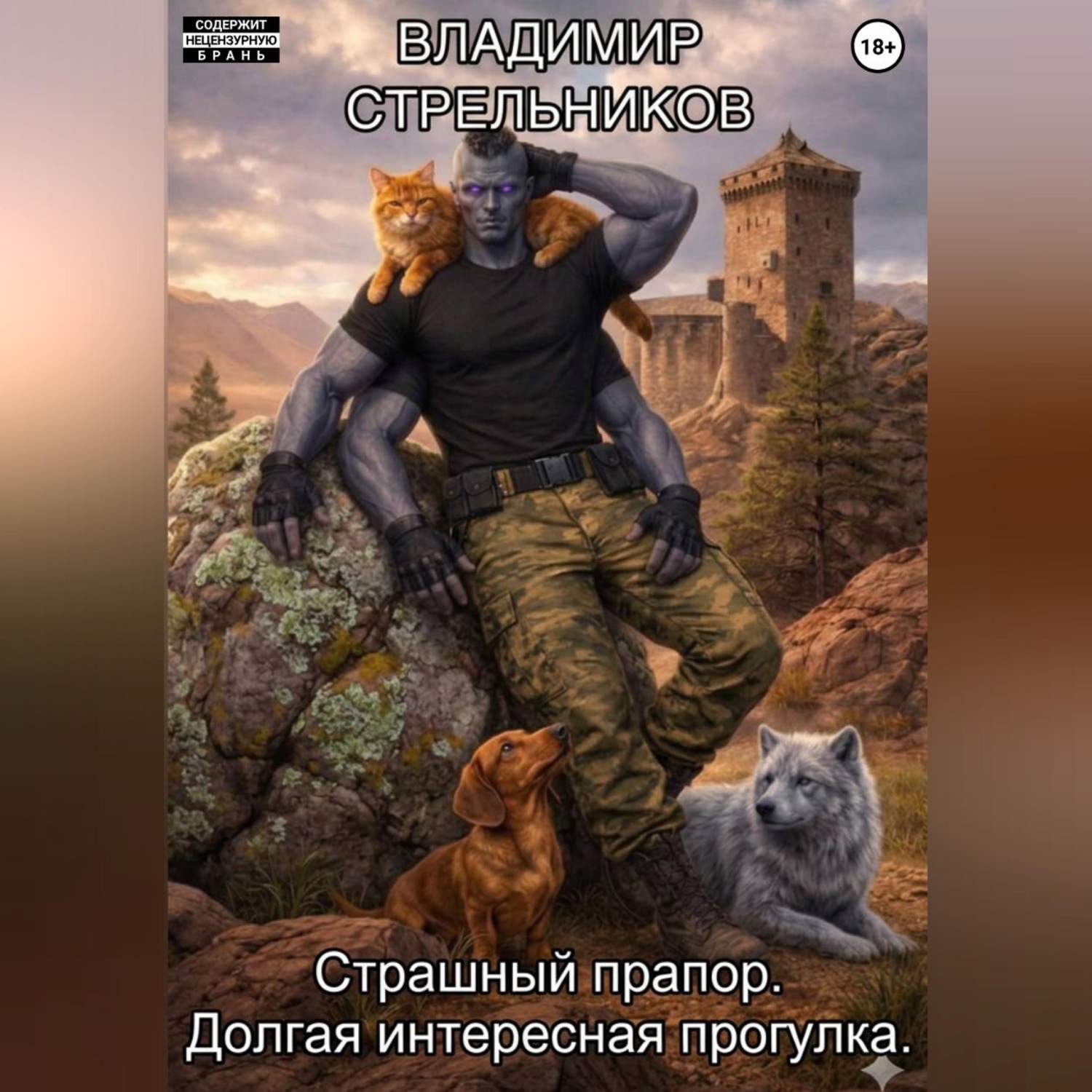 Обложка книги «Страшный прапор. Долгая интересная прогулка.»