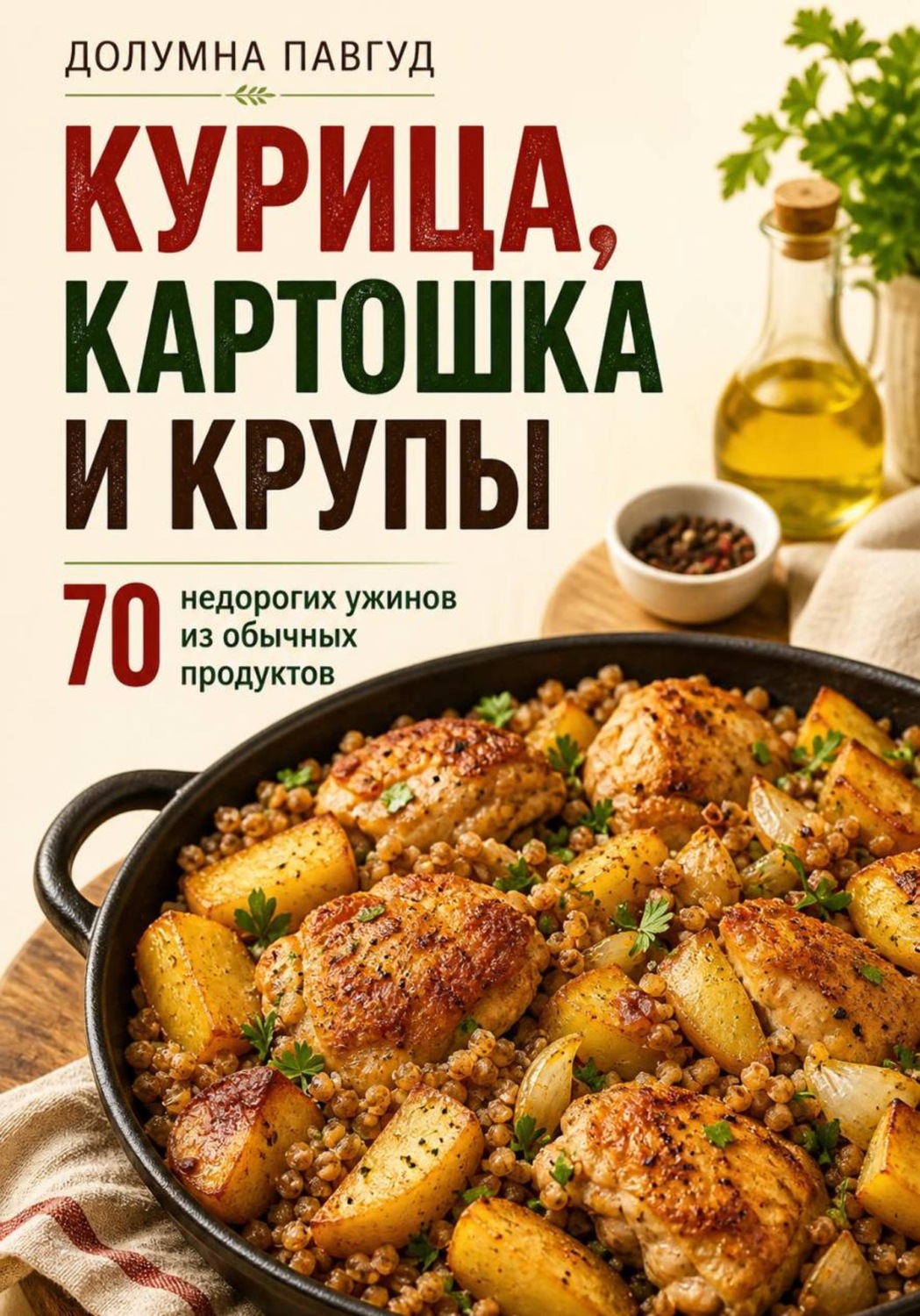 Обложка книги «Курица, картошка и крупы»