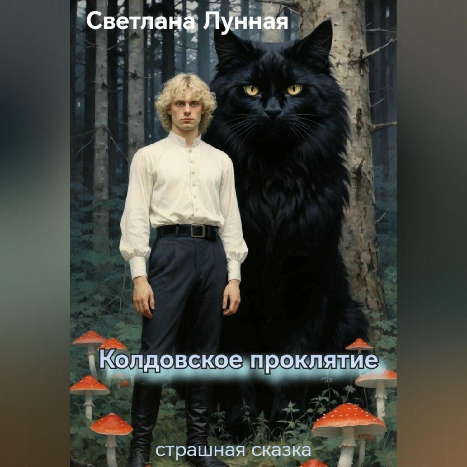 Обложка книги «Колдовское проклятие - страшная сказка»
