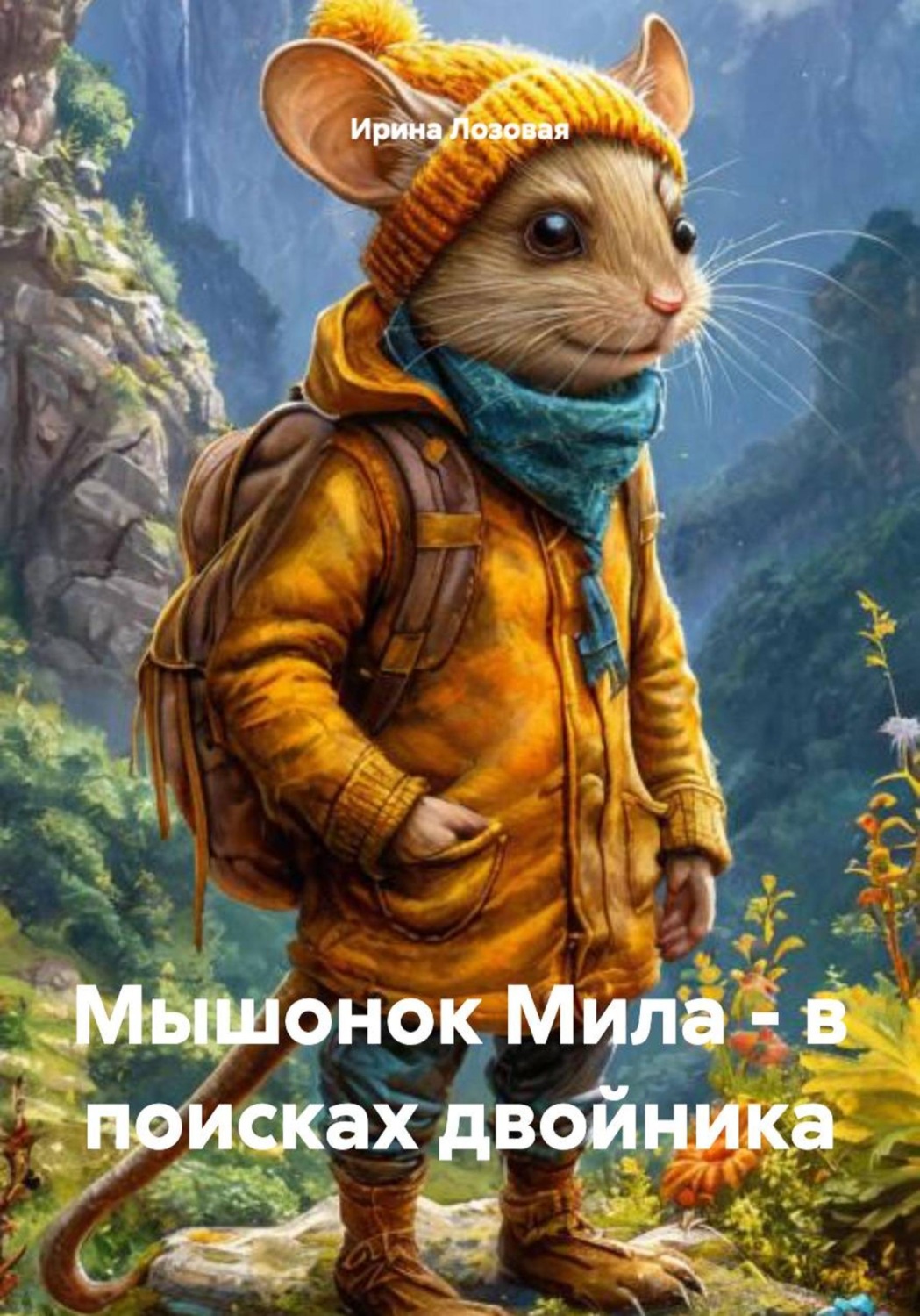 Обложка книги «Мышонок Мила - в поисках двойника»