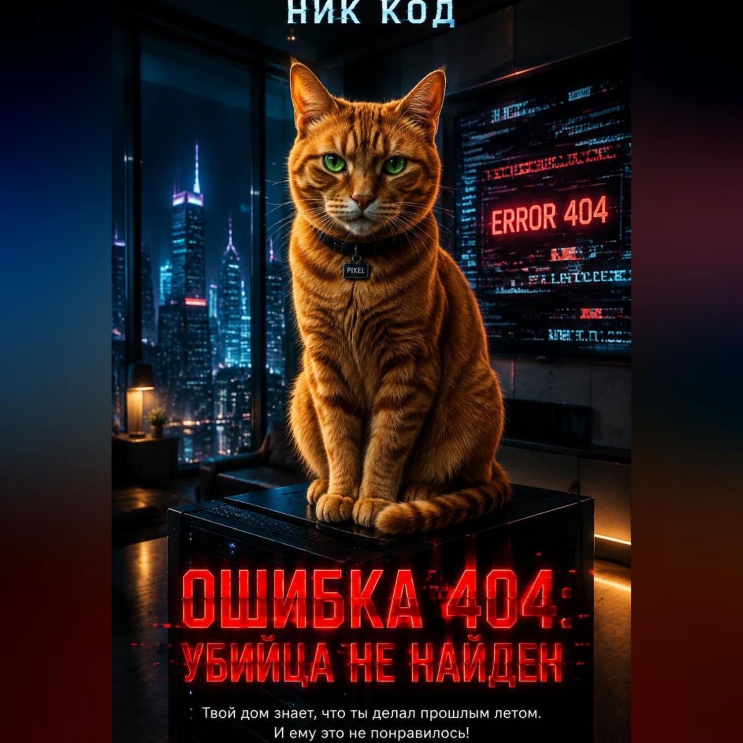 Обложка книги «ОШИБКА 404: УБИЙЦА НЕ НАЙДЕН»