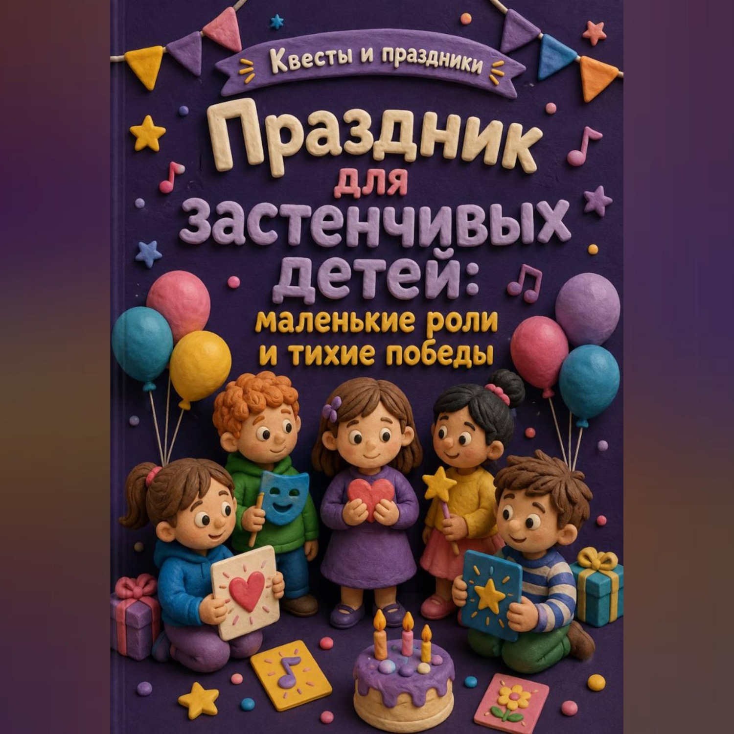 Обложка книги «Праздник для застенчивых детей: маленькие роли и тихие победы»