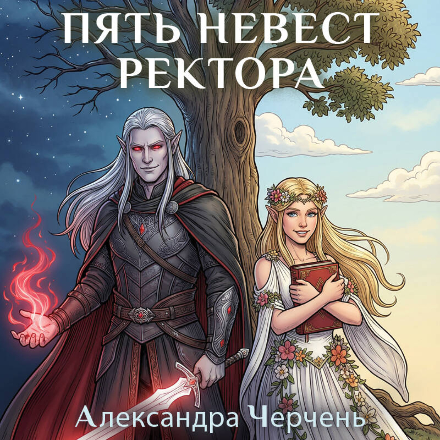 Обложка книги «Пять невест ректора»