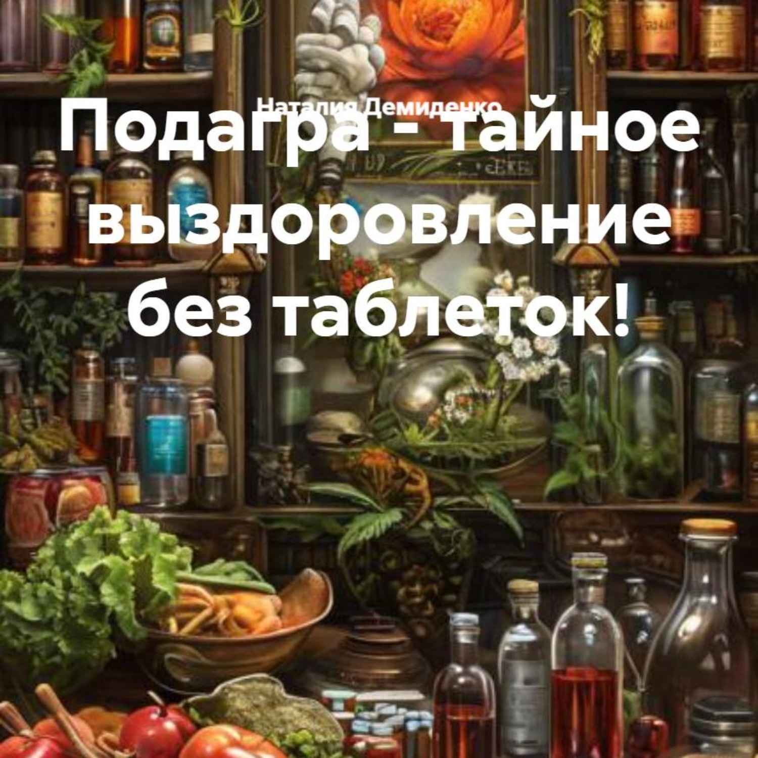 Обложка книги «Подагра – тайное выздоровление без таблеток!»
