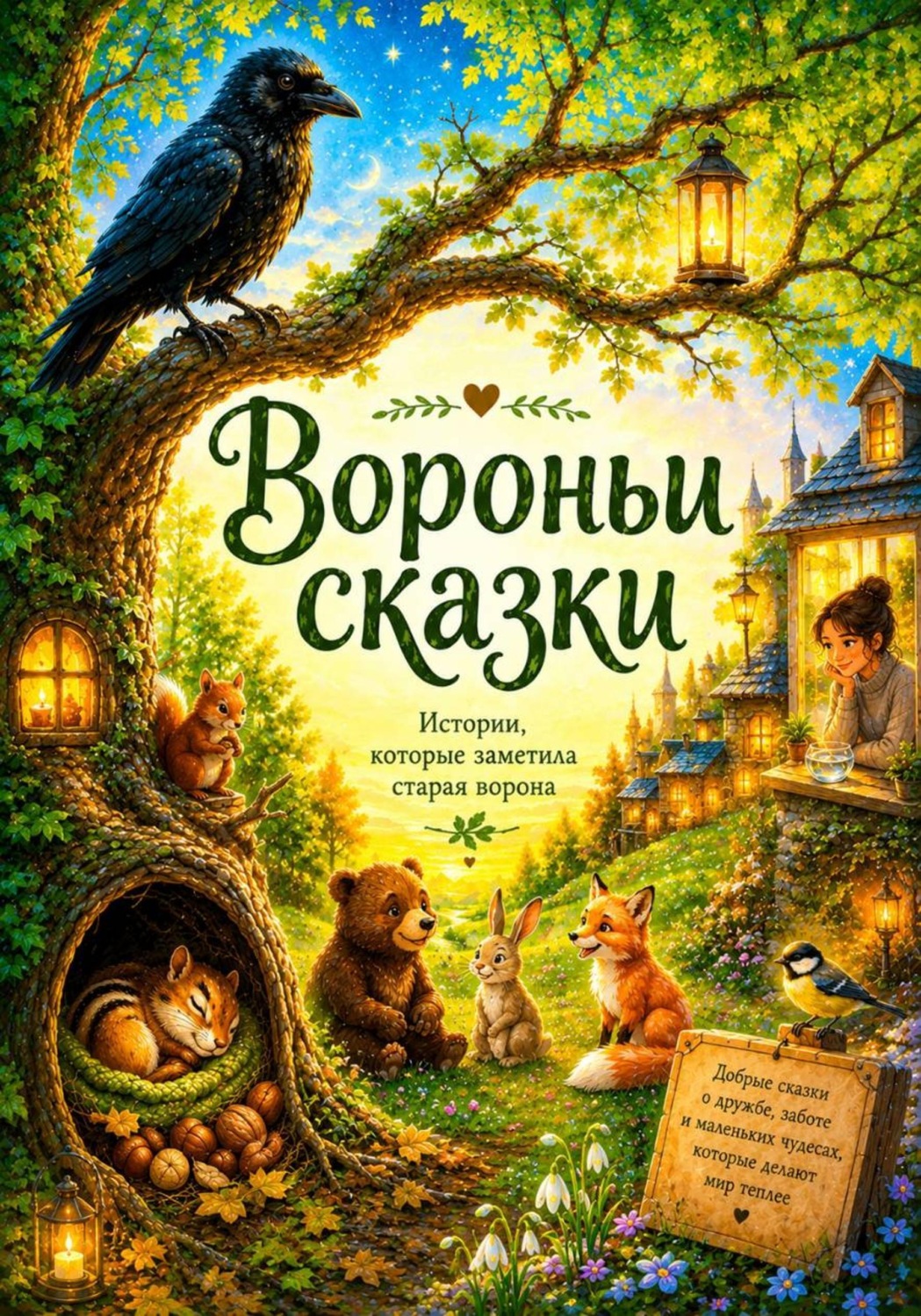 Обложка книги «Вороньи сказки. Часть 1»