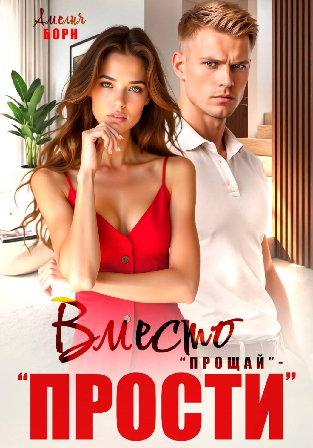Обложка книги «Вместо «прощай» – «прости»»