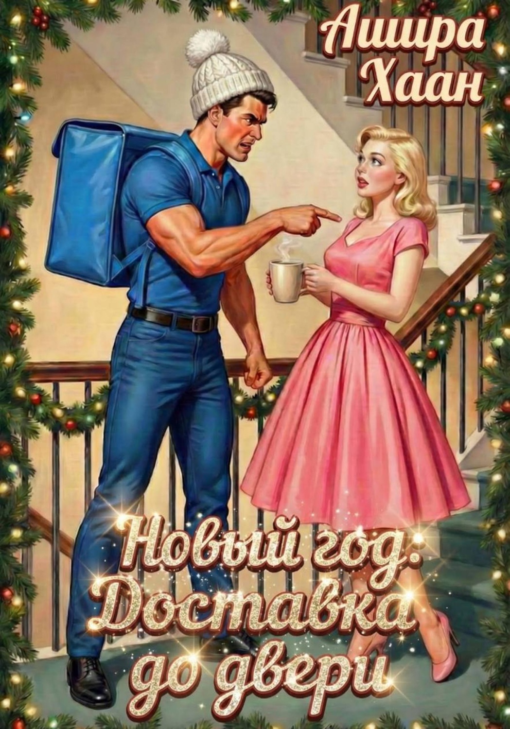Обложка книги «Новый Год. Доставка до двери»