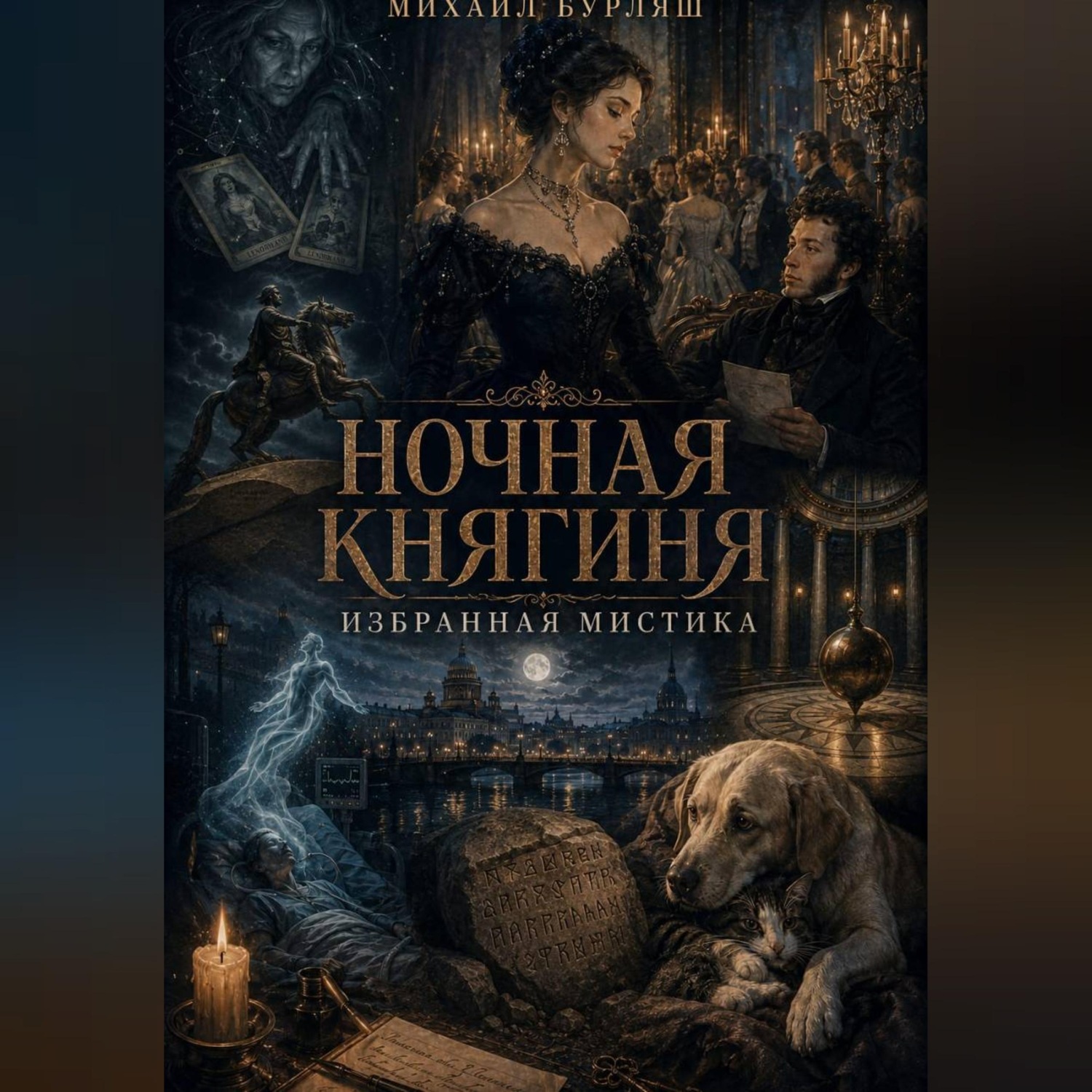 Обложка книги «Ночная княгиня. Избранная мистика»