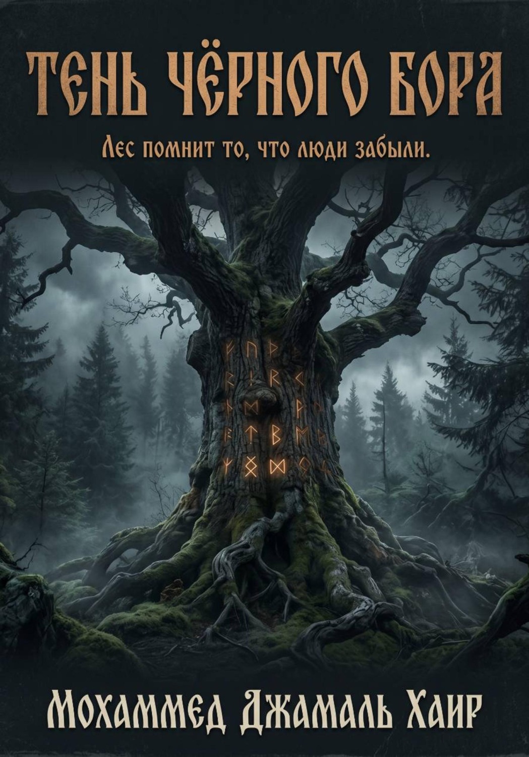 Обложка книги «Тень чёрного бора»