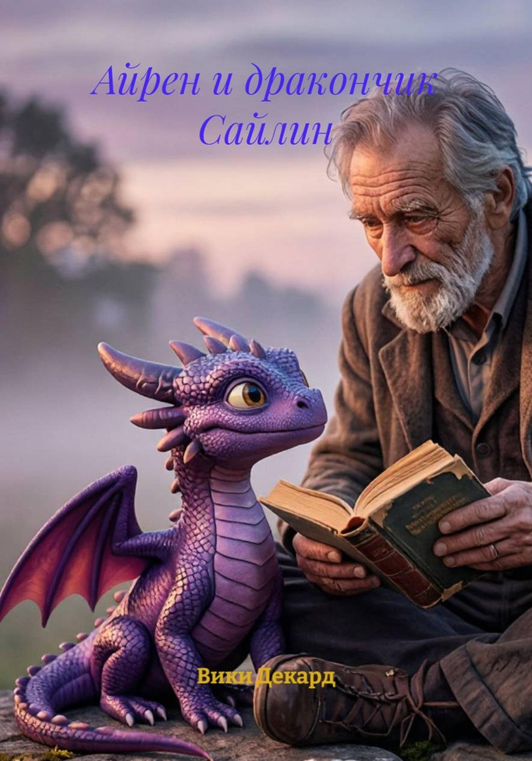 Обложка книги «Айрен и дракончик Сайлин»