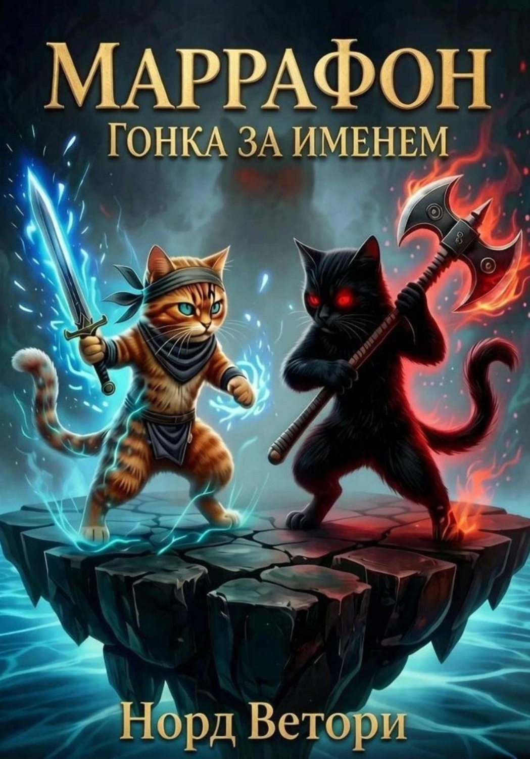 Обложка книги «Маррафон: Гонка за именем»