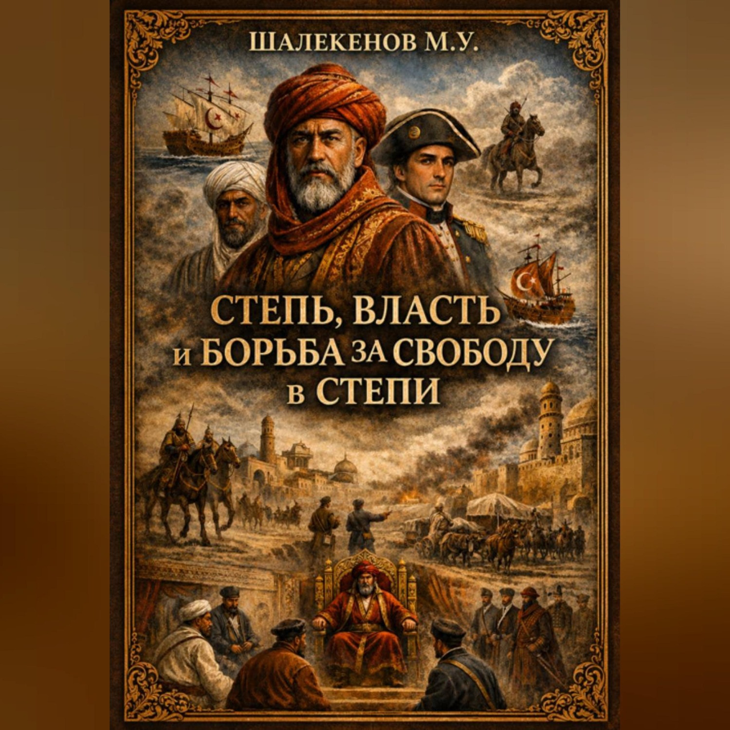 Обложка книги «Степь, власть и борьба за свободу в степи»