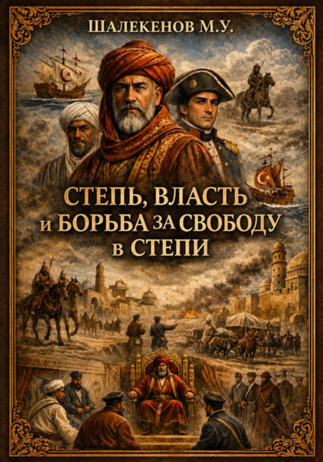 Обложка книги «Степь, власть и борьба за свободу в степи»