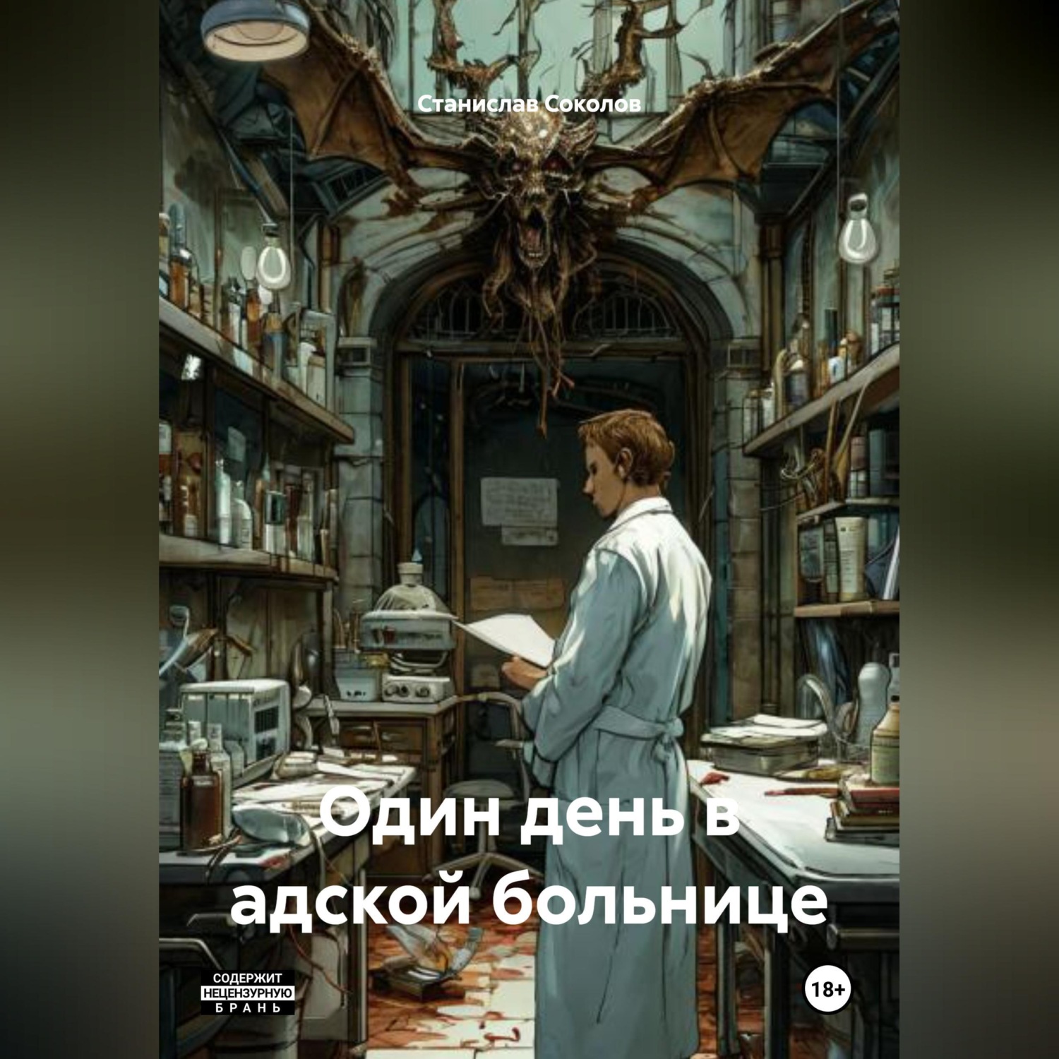 Обложка книги «Один день в адской больнице»