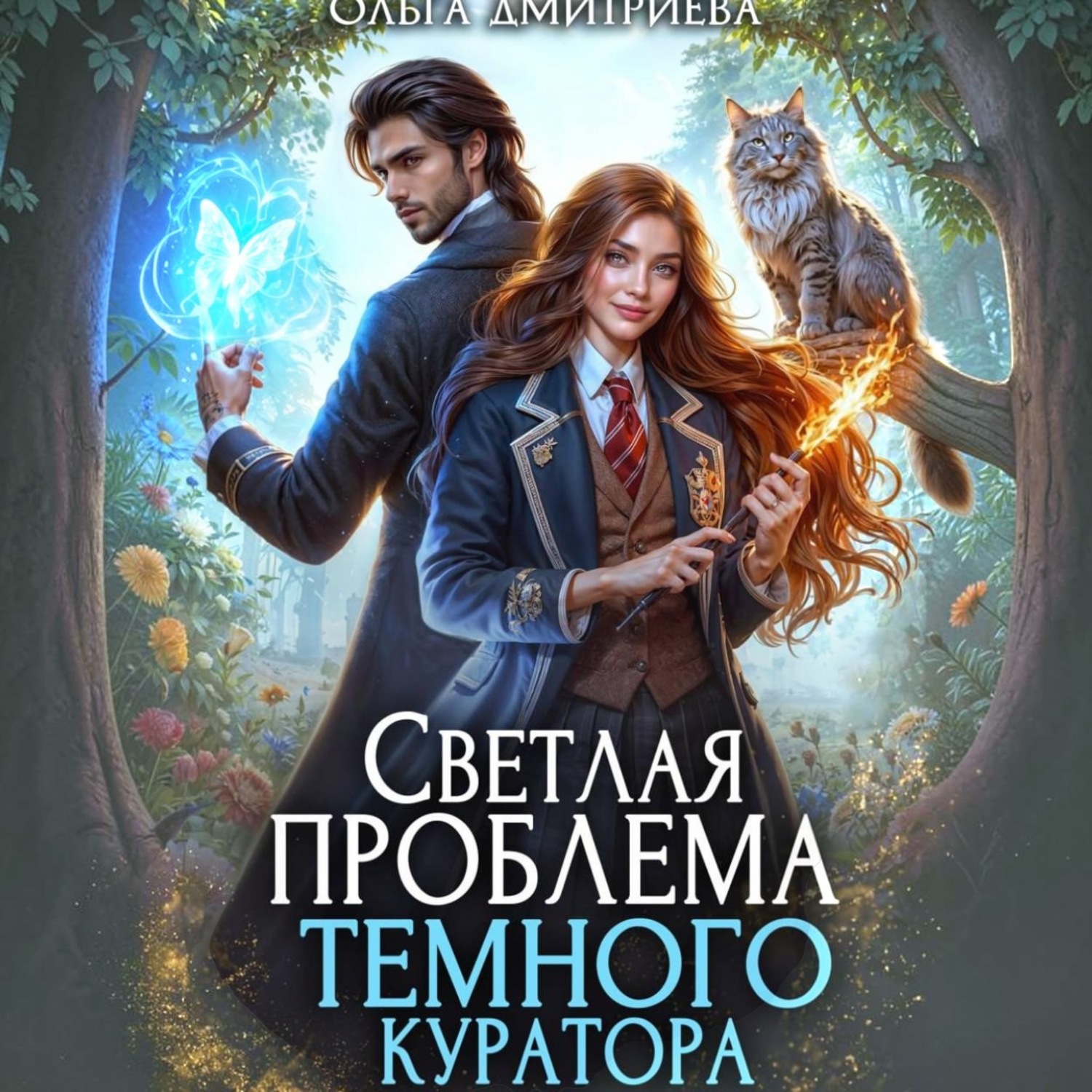 Обложка книги «Светлая проблема темного куратора»