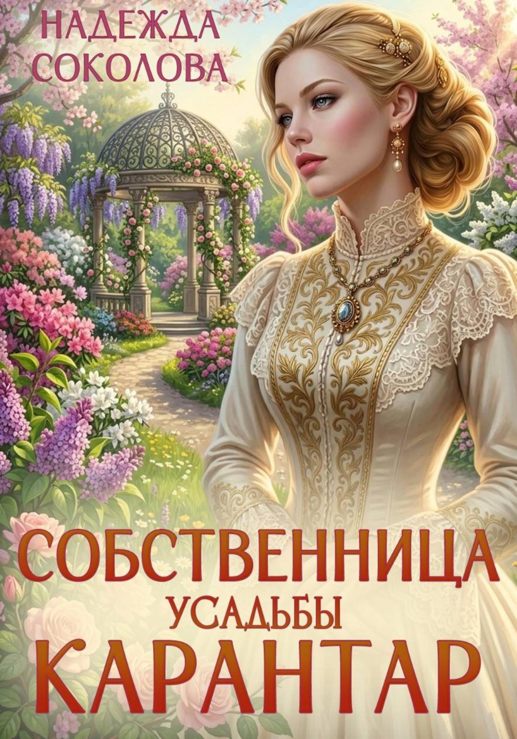 Обложка книги «Собственница усадьбы Карантар»