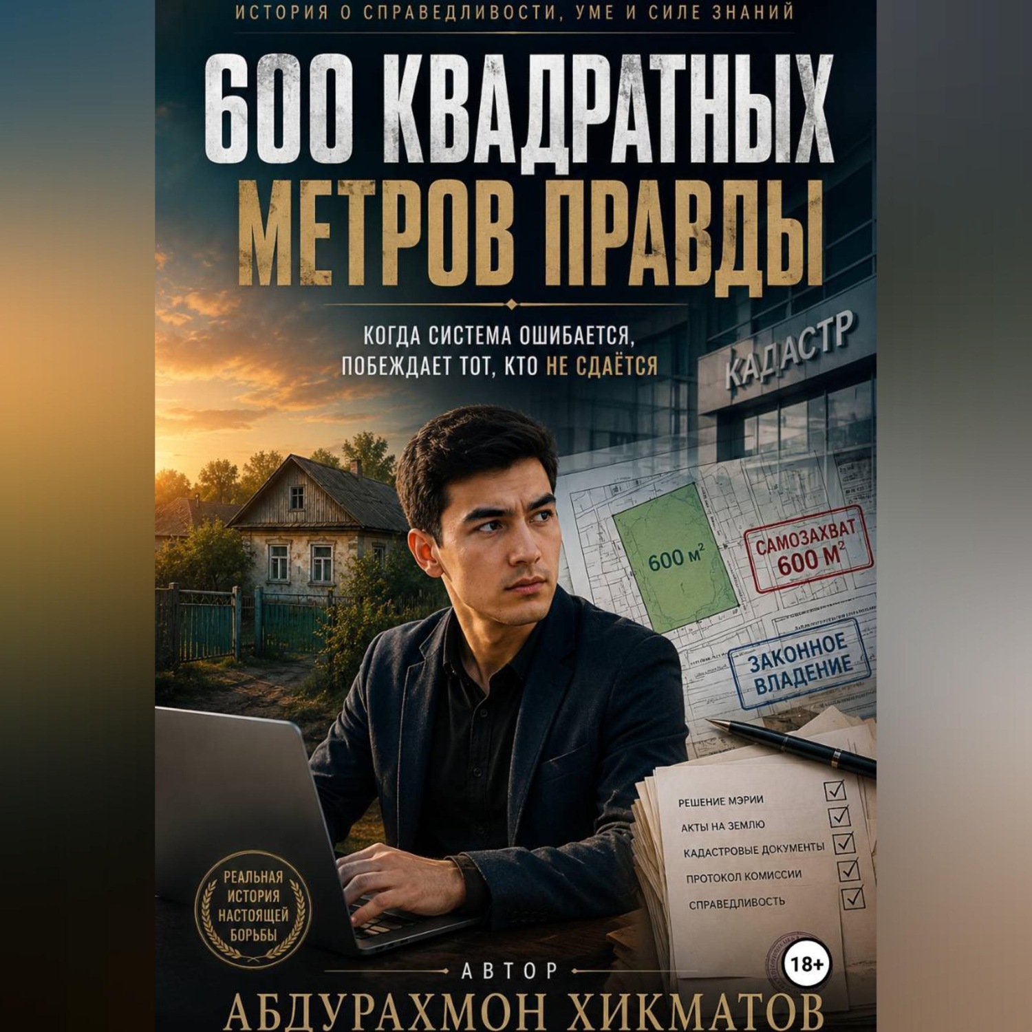 Обложка книги «600 квадратных метров правды»