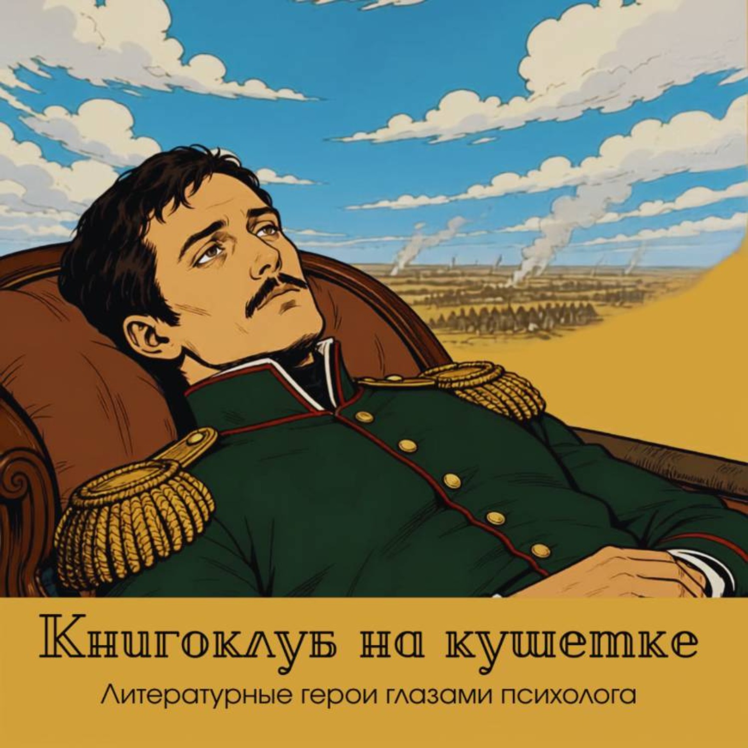 Обложка книги «Книгоклуб на кушетке»