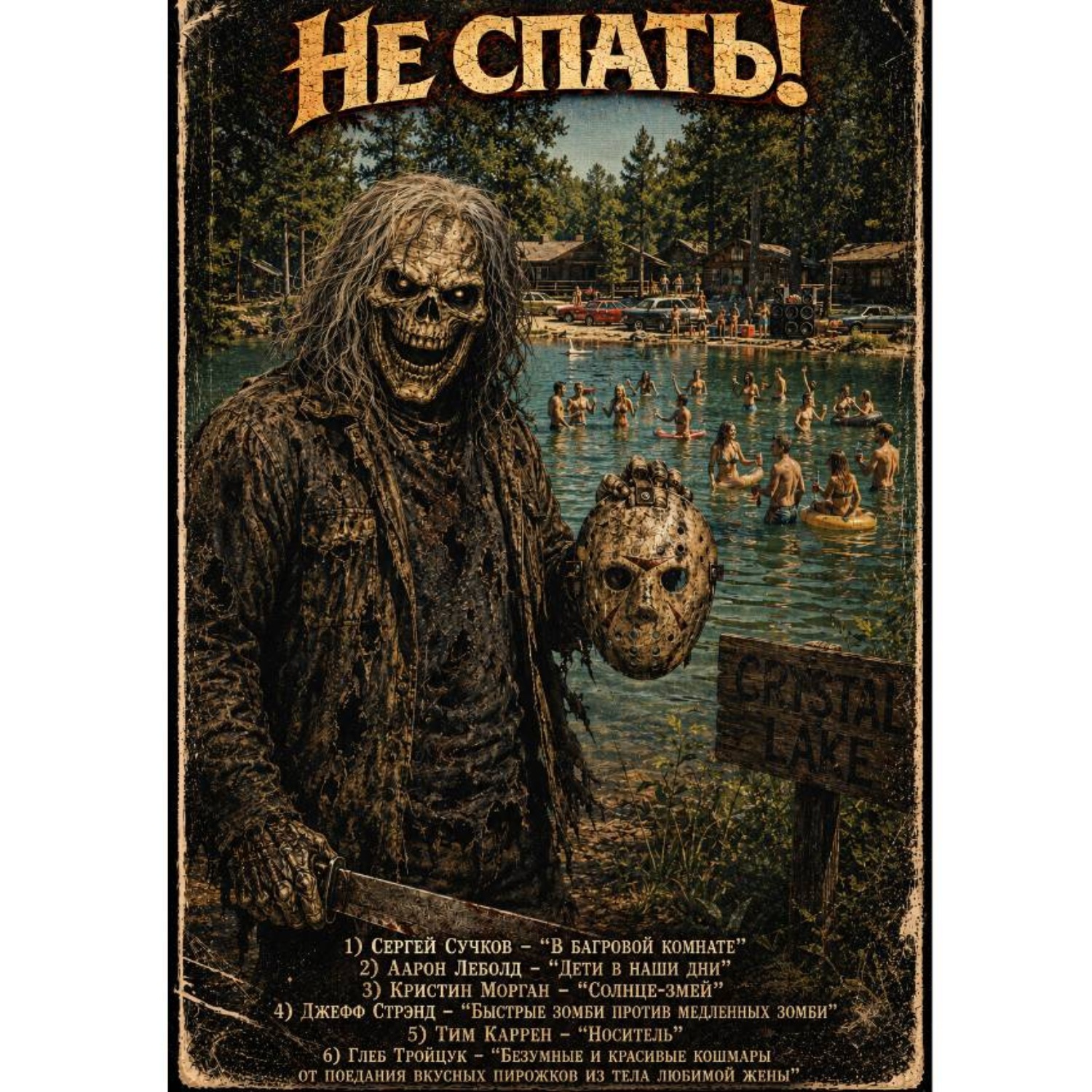 Обложка книги «Не спать!»