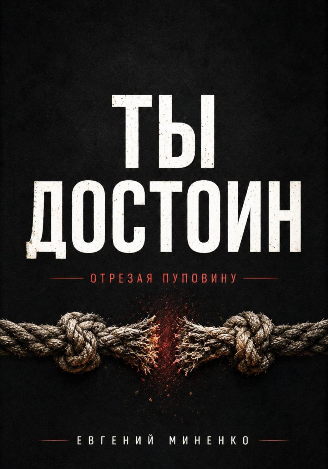Обложка книги «Ты достоин. Отрезая пуповину»