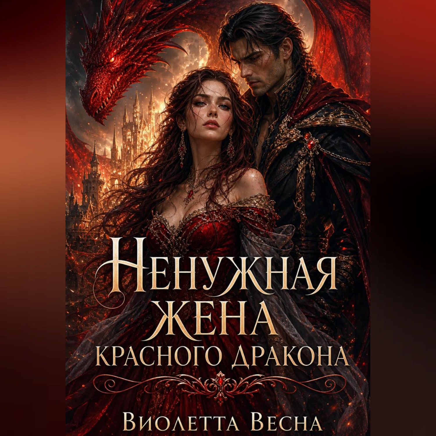 Обложка книги «Ненужная жена красного дракона»